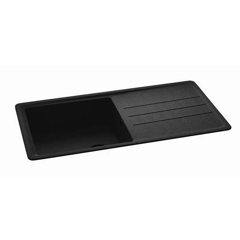 Carron Phoenix Janus 100 1 Bowl Synthetic Kitchen Sink - Graphite - 114.0308.260 Carron Phoenix Janus 100 1 Bowl Synthetic Kitchen Sink - Graphite - 114.0308.260 -Kitchen Series Shop 114.0308.260