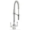 Carron Phoenix Dante Pro Pull Out Dual Lever Kitchen Tap - Chrome - 115.0191.084