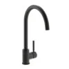 Carron Phoenix Savoy Single Lever Kitchen Tap - Matt Black - 115.0605.320 -Kitchen Series Shop 115.0605.320v1