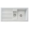 Franke Galassia 1.5 Bowl Ceramic Inset Kitchen Sink With Reversible Drainer GAK 651-101 - White - 124.0533.654 -Kitchen Series Shop 1240529780
