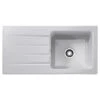 Franke Arcana 1 Bowl Inset Ceramic Kitchen Sink Reversible AHK 611-100 - White - 124.0532.228 -Kitchen Series Shop 1240531657