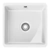 Franke Kubus 1 Bowl Undermount Ceramic Kitchen Sink KBK 110-40 - White - 126.0438.430 2 Franke Kubus 1 Bowl Undermount Ceramic Kitchen Sink KBK 110-40 - White - 126.0438.430 -Kitchen Series Shop 126.0438.430