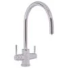 Perrin & Rowe 3-in-1 Hot Kitchen Tap - Pewter - 1912PF -Kitchen Series Shop 1912pf
