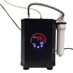 Perrin & Rowe 3-in-1 Hot Kitchen Tap - Pewter - 1912PF -Kitchen Series Shop 1912pf 2