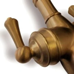 Perrin & Rowe 3-in-1 Hot Water Kitchen Tap - Aged Brass - 1937AB -Kitchen Series Shop 1937ab 1