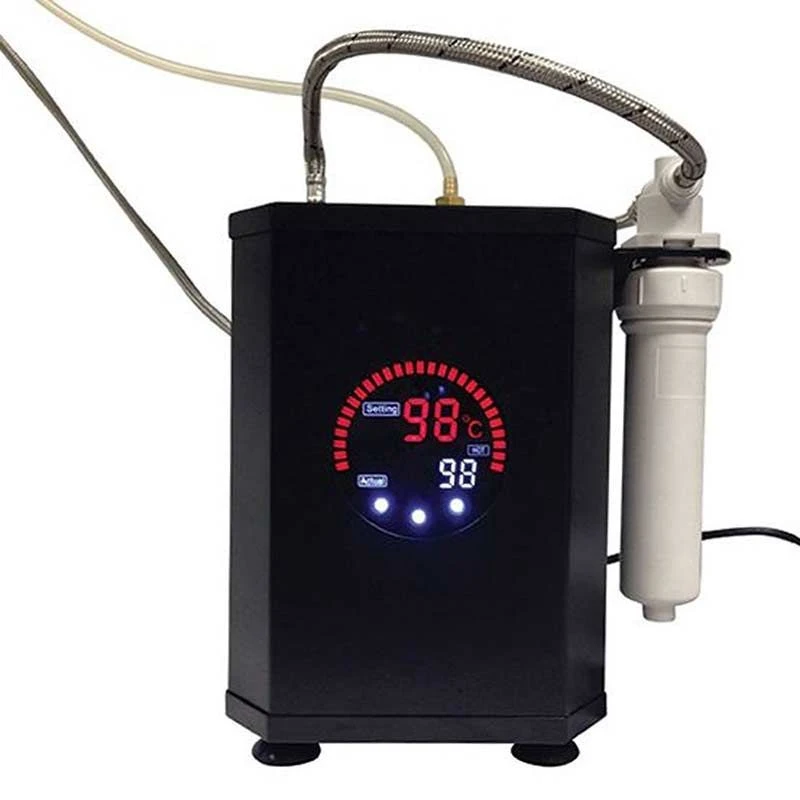 Perrin & Rowe 3-in-1 Hot Kitchen Tap - Pewter - 1937PF Perrin & Rowe 3-in-1 Hot Kitchen Tap - Pewter - 1937PF -Kitchen Series Shop 1937pf 2