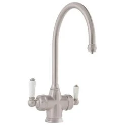 Perrin & Rowe 3-in-1 Hot Kitchen Tap - Pewter - 1937PF