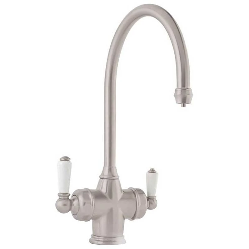 Perrin & Rowe 3-in-1 Hot Kitchen Tap - Pewter - 1937PF Perrin & Rowe 3-in-1 Hot Kitchen Tap - Pewter - 1937PF -Kitchen Series Shop 1937pf