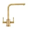Franke Krios L-Spout Kitchen Mixer Tap - Brass - 115.0567.618 -Kitchen Series Shop 1 1 115.0567.618