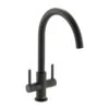 Carron Phoenix Rosolina J Spout Kitchen Tap - Matt Black - 115.0605.454 -Kitchen Series Shop 1 1 115.0605.454
