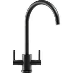Franke Krios J-Spout Kitchen Mixer Tap - Matt Black - 115.0659.347
