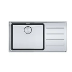 Franke Mythos Plus 1 Bowl Inset Kitchen Sink With Right Hand Drainer MYX 211-86 - Right Hand Drainer - 127.0640.513