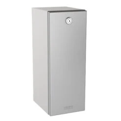 KWC DVS Rodan Tall Soap Dispenser For Wall Mounting For Liquid Soap RODX618 - Stainless Steel - 201.0000.021