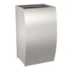 KWC DVS Stratos Open Waste Bin For Wall Mounting STRX605 - Stainless Steel - 201.0000.076 -Kitchen Series Shop 2010000076