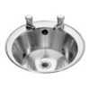 KWC DVS Inset Hand Wash Basin 385 X 160mm D20170N - Stainless Steel - 203.0000.062 -Kitchen Series Shop 2030000062