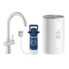 Grohe Red II Duo C Spout Tap & M Size Boiler Super Steel 30058DC1 1 Grohe Red II Duo C Spout Tap & M Size Boiler Super Steel 30058DC1 -Kitchen Series Shop 30058dc1