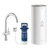 Grohe Red II Duo C Spout Tap & L Size Boiler Chrome 30328001 -Kitchen Series Shop 30328001