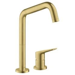 AXOR Citterio M Single Lever Kitchen Mixer Tap 220 With Swivel Spout 2TH - Brushed Brass - 34820950