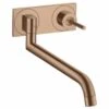 Axor Uno Wall Mounted Kitchen Mixer Tap Single Lever - Brushed Red Gold - 38815310 2 Axor Uno Wall Mounted Kitchen Mixer Tap Single Lever - Brushed Red Gold - 38815310 -Kitchen Series Shop 3 8 38815310
