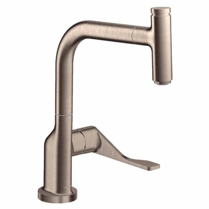 Axor Citterio Single Lever Kitchen Mixer Select 230 with Pull-Out Spout - Brushed Nickel - 39861820 Axor Citterio Single Lever Kitchen Mixer Select 230 With Pull-Out Spout - Brushed Nickel - 39861820 -Kitchen Series Shop 3 9 39861820