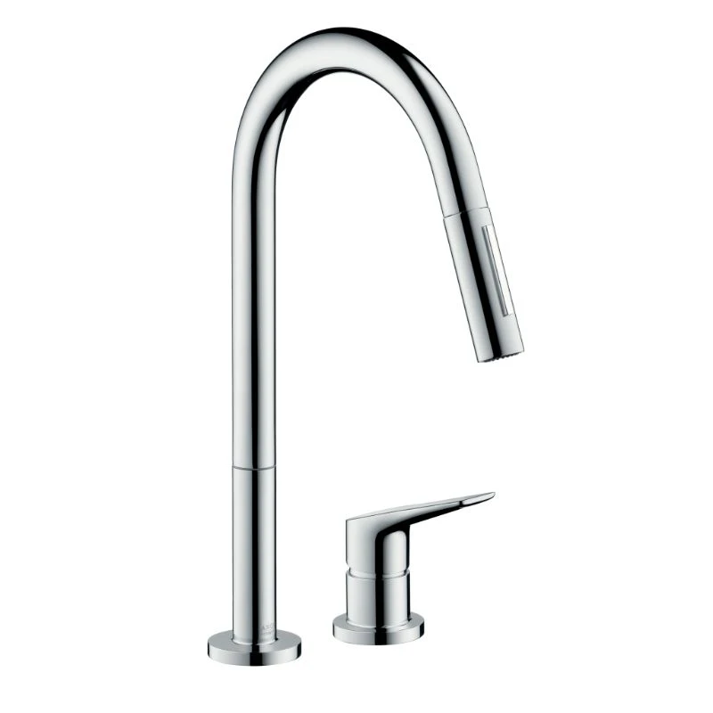 AXOR Citterio M 2-Hole Single Lever Kitchen Mixer With Pull-Out Spray - 34822000 AXOR Citterio M 2-Hole Single Lever Kitchen Mixer With Pull-Out Spray - 34822000 -Kitchen Series Shop 444490db10b1a7555f9f974a515cd456175b5affd5debc33127885ad1390e235