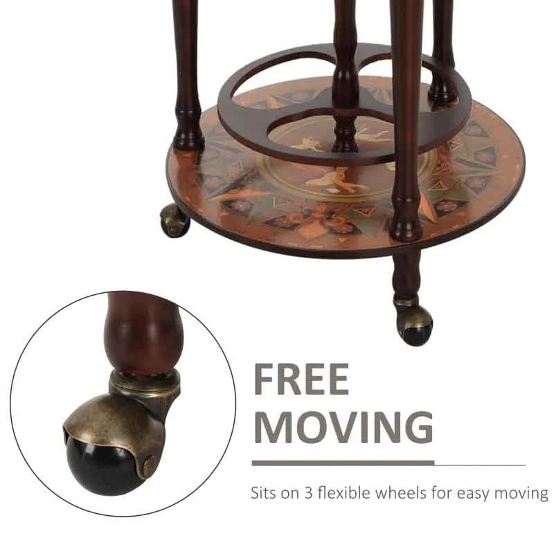 HOMCOM Globe Shaped Retro Style Drinks Cabinet - Brown - 801-041 HOMCOM Globe Shaped Retro Style Drinks Cabinet - Brown - 801-041 -Kitchen Series Shop 4jl88c17ed350db42.jpg