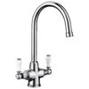 Blanco Vicus Twin Lever Kitchen Tap Chrome - 524284 -Kitchen Series Shop 524284