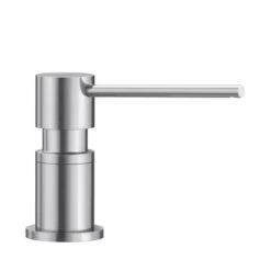 Blanco LATO Brass PVD Soap Dispenser - Stainless Steel - 525809