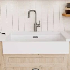 Blanco VINTERA XL 9 Silgranit 1 Bowl Undermount Kitchen Sink With Manual InFino Waste - White - 526105 -Kitchen Series Shop 5 2 526105 lifestyle1