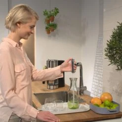 Hansgrohe Talis Select M51 Single Lever Kitchen Mixer 300, Pull-Out Spout, 1jet - Chrome - 72821000 -Kitchen Series Shop 7 2 72821000 3