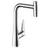 Hansgrohe Talis Select M51 Single Lever Kitchen Mixer 300, Pull-Out Spray, 2jet - Chrome - 72823000 1 Hansgrohe Talis Select M51 Single Lever Kitchen Mixer 300, Pull-Out Spray, 2jet - Chrome - 72823000 -Kitchen Series Shop 7 2 72823000