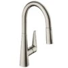 Hansgrohe Talis M51 Single Lever Kitchen Mixer 200, Pull-Out Spray, 2jet, SBox - Stainless Steel - 73851800 -Kitchen Series Shop 7 3 73851800