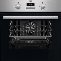 AEG BEB23101XM 6000 SurroundCook Built-In Single Electric Oven With Aqua Clean - Stainless Steel -Kitchen Series Shop a e aeg beb23101xm panel inner view