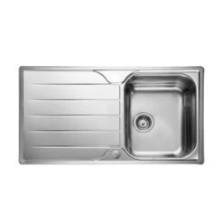 Leisure Sinks Albion 1 Bowl Stainless Steel Kitchen Sink - AL9501/