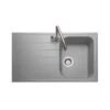 Rangemaster Amethyst Compact 1 Bowl Igneous Granite Kitchen Sink - Dove Grey - AME860DG/ 2 Rangemaster Amethyst Compact 1 Bowl Igneous Granite Kitchen Sink - Dove Grey - AME860DG/ -Kitchen Series Shop a m ame860dg