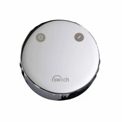 Abode Swich Diverter Valve Round Handle Chrome - AT2054