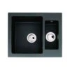 Abode Zero 1.5 Bowl Granite Kitchen Sink - Black - AW3005 -Kitchen Series Shop a w aw3005