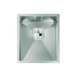 Abode Matrix Single Bowl Stainless Steel Kitchen Sink - AW5008