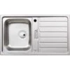 Abode Neron Single Bowl & Drainer Stainless Steel Kitchen Sink - AW5111