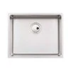 Abode Matrix Single Bowl Stainless Steel Kitchen Sink - AW5122 -Kitchen Series Shop a w aw5122