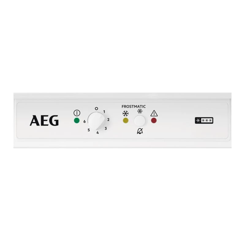 AEG ABE682F1NF Built Under Frost Free Freezer - White AEG ABE682F1NF Built Under Frost Free Freezer - White -Kitchen Series Shop aeg abe682f1nf functions front panel view