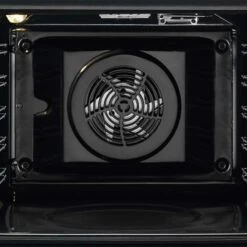 AEG BSK577221M Built-In Single Pyrolytic Oven W/Steam Crisp - Stainless Steel -Kitchen Series Shop aeg bsk577221m inner oven fan front view
