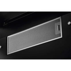 AEG DVE5671HG 60cm Vertical Chimney Hood - Black Glass & Stainless Steel -Kitchen Series Shop aeg dve5671hg vent filter under hood close up view