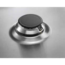 AEG HGB95522YM 90cm Gas Hob - Stainless Steel 5 AEG HGB95522YM 90cm Gas Hob - Stainless Steel -Kitchen Series Shop aeg hgb95522ym capped smallest gas outlet top close up view