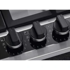 AEG HGB95522YM 90cm Gas Hob - Stainless Steel 9 AEG HGB95522YM 90cm Gas Hob - Stainless Steel -Kitchen Series Shop aeg hgb95522ym three gas function knobs up close