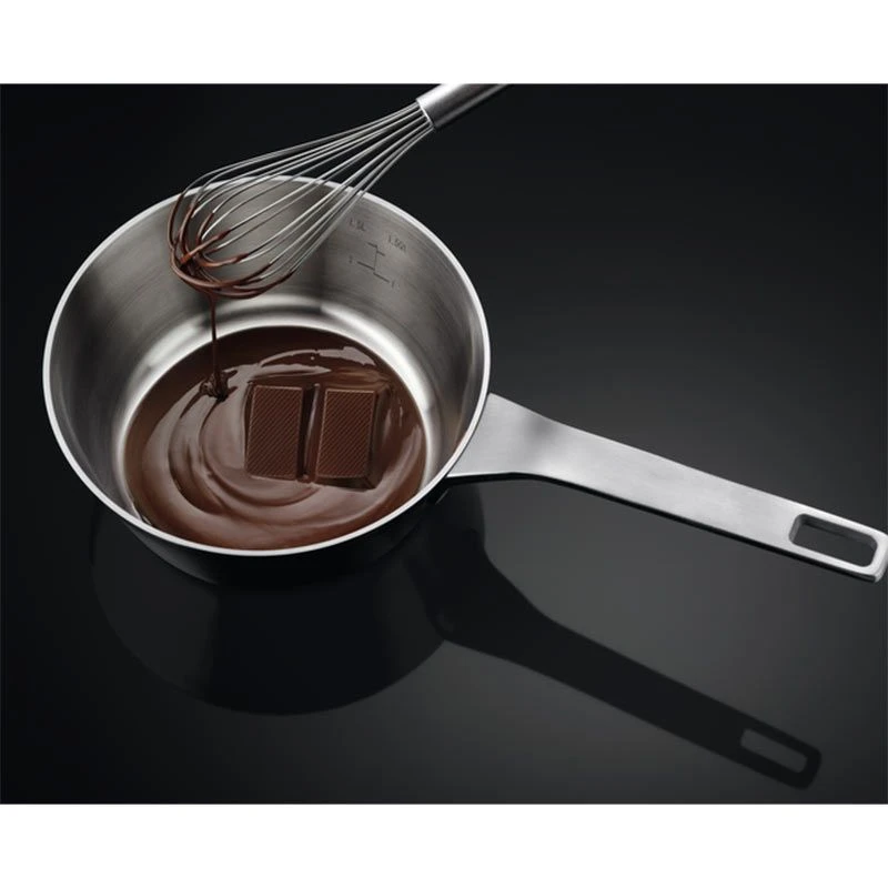 AEG IKK93431FB 91cm Induction Hob - Black AEG IKK93431FB 91cm Induction Hob - Black -Kitchen Series Shop aeg ikk93431fb chocolate melting top side view