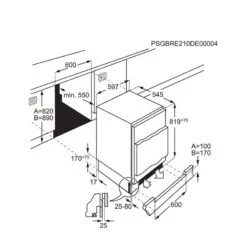 AEG ABE682F1NF Built Under Frost Free Freezer - White 4 AEG ABE682F1NF Built Under Frost Free Freezer - White -Kitchen Series Shop aeg installation instructions