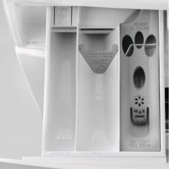 AEG L7WE7631BI Built-In 7kg/4kg 1600rpm Washer Dryer - White 6 AEG L7WE7631BI Built-In 7kg/4kg 1600rpm Washer Dryer - White -Kitchen Series Shop aeg l7we7631bi detergent tray top close up view