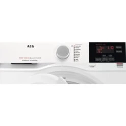 AEG T6DBG720N Free Standing 7kg Tumble Dryer - White -Kitchen Series Shop aeg t6dbg720n functions control panel front view