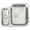 Reginox Alaska 1.5 Bowl Stainless Steel Kitchen Sink - Main Bowl Right - ALASKA MBR 1 Reginox Alaska 1.5 Bowl Stainless Steel Kitchen Sink - Main Bowl Right - ALASKA MBR -Kitchen Series Shop alaskambr